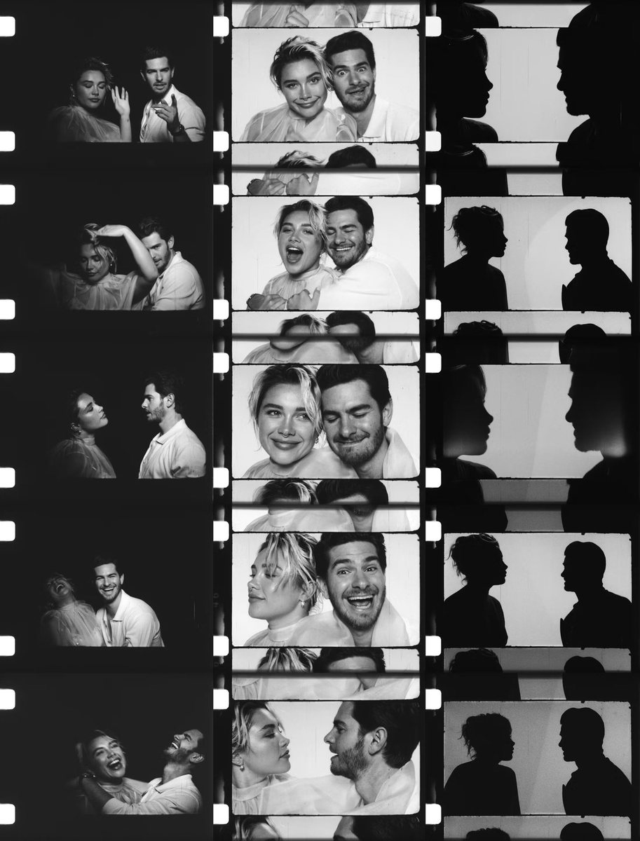 Andrew Garfield and Florence Pugh