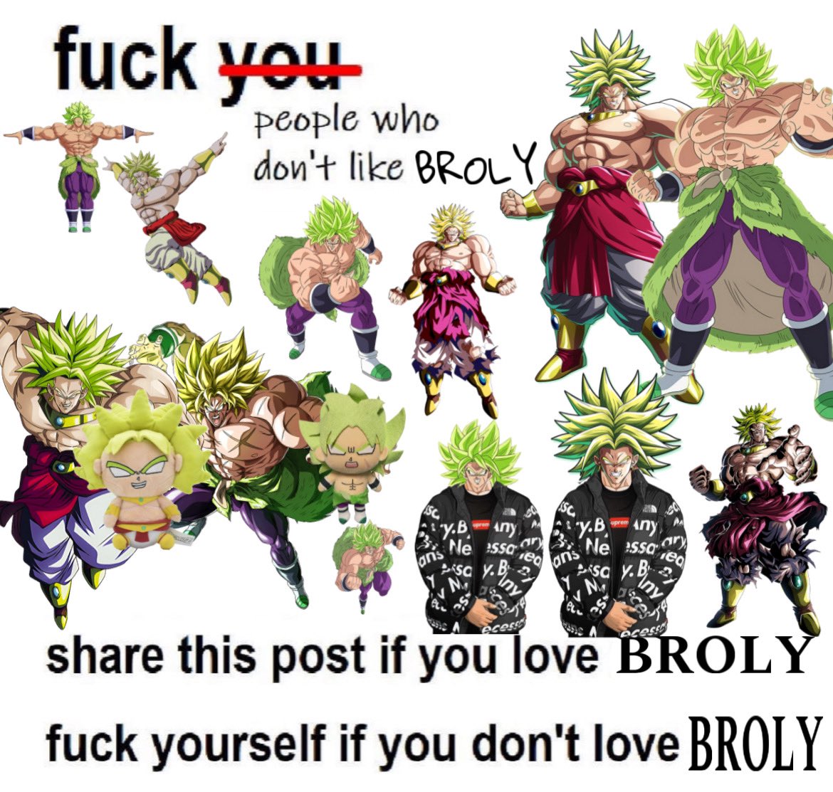 daily_broly's tweet image. Credits: AGLSSBROLY
