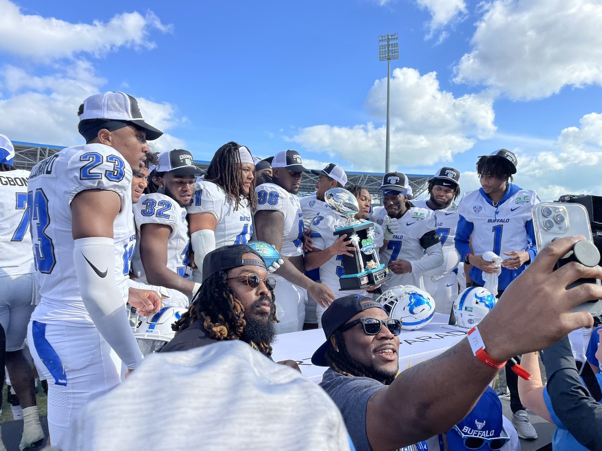 That’s four straight bowl wins for @ubfootball.