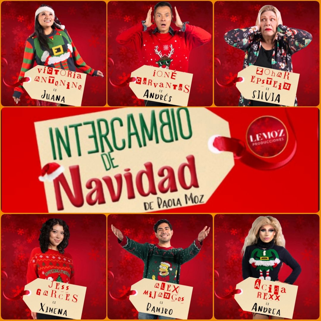 Hoy tengo función de esta hilarante comedia de enredos que les va a encantar. ¡Vengan a verme, los quiero abrazar!

Nos vemos en la >Casa Fuerte de Emilio "el indio" Fernández<, Zaragoza 51, Santa Catarina, Coyoacán.

Siete funciones cada media hora a partir de las 7 de la noche.