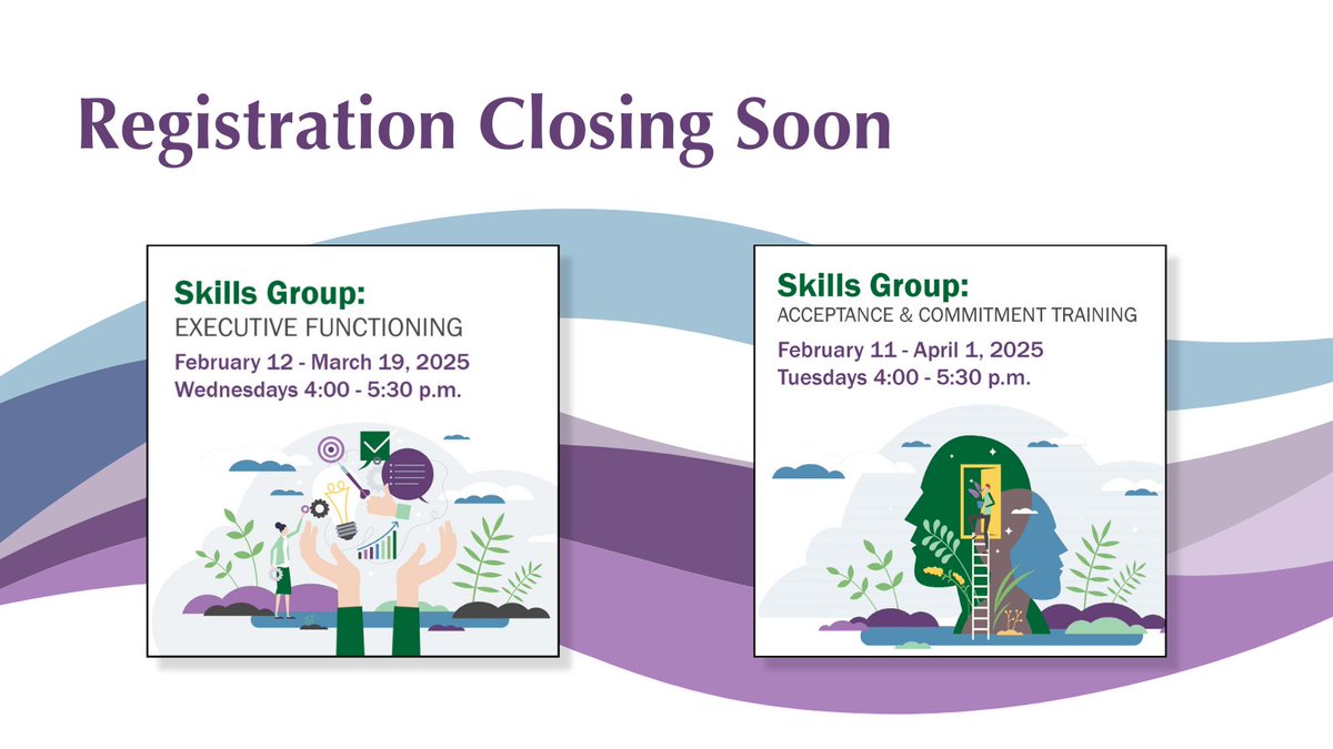 The Sinneave Family Foundation (@sinneave) on Twitter photo Our Skills Groups  teach strategies for success in various aspects of daily life. Offered in a small group setting to ensure individualized attention. Spots are limited, so apply now before our registration closes!
sinneavefoundation.pulse.ly/binzntgb0d
🌐👤: In-person/virtual delivery options Our Skills Groups  teach strategies for success in various aspects of daily life. Offered in a small group setting to ensure individualized attention. Spots are limited, so apply now before our registration closes!
sinneavefoundation.pulse.ly/binzntgb0d
🌐👤: In-person/virtual delivery options
