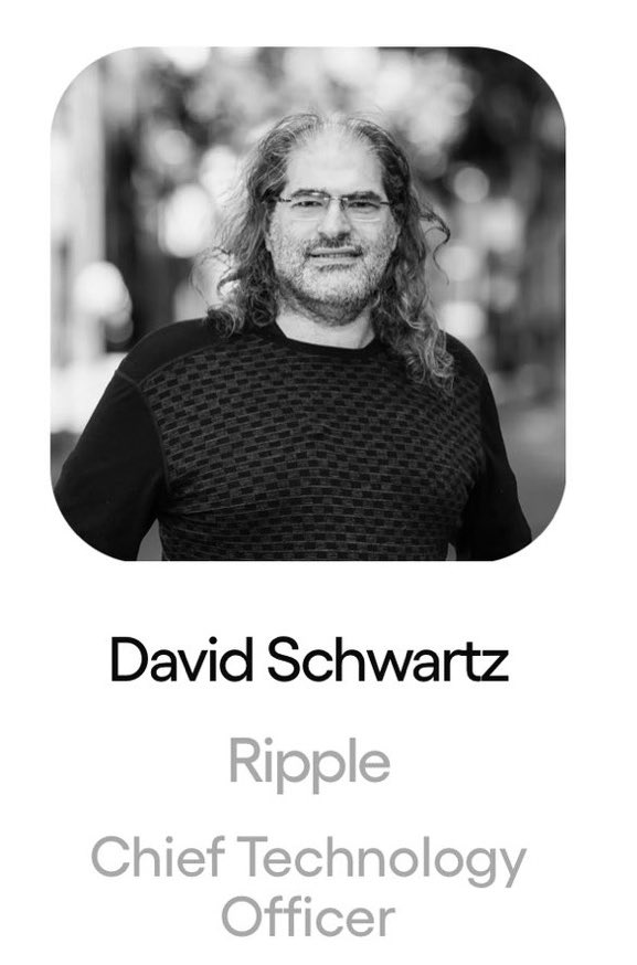 Just in🚨 David Schwartz <a href="/Ripple/">Ripple</a> will be speaking at $Ondo summit in front of BlackRock, Goldman Sachs, Fidelity and more about $XRP and tokenization.