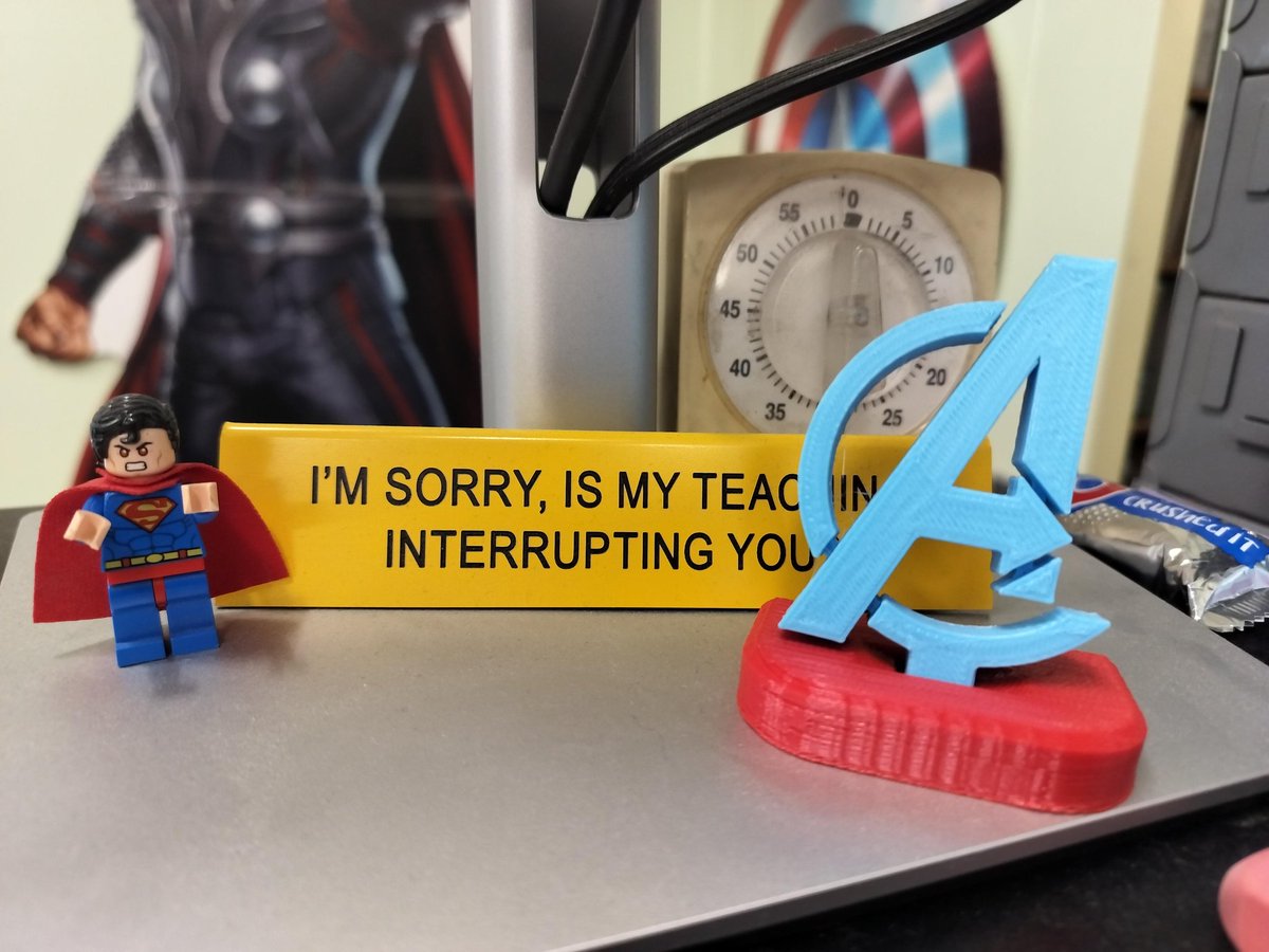 Super Shave (@mr_shave_tis) on Twitter photo One of my 3rd grade Super Sidekicks got a 3D printer - the first thing he made was an Avengers A for my desk!
Assemble!
<a href="/ArlingtonCSD/">Arlington Schools NY</a> <a href="/ArlingtonTeach1/">Arlington Teachers' Association</a> #teacherlife #Avengers One of my 3rd grade Super Sidekicks got a 3D printer - the first thing he made was an Avengers A for my desk!
Assemble!
<a href="/ArlingtonCSD/">Arlington Schools NY</a> <a href="/ArlingtonTeach1/">Arlington Teachers' Association</a> #teacherlife #Avengers