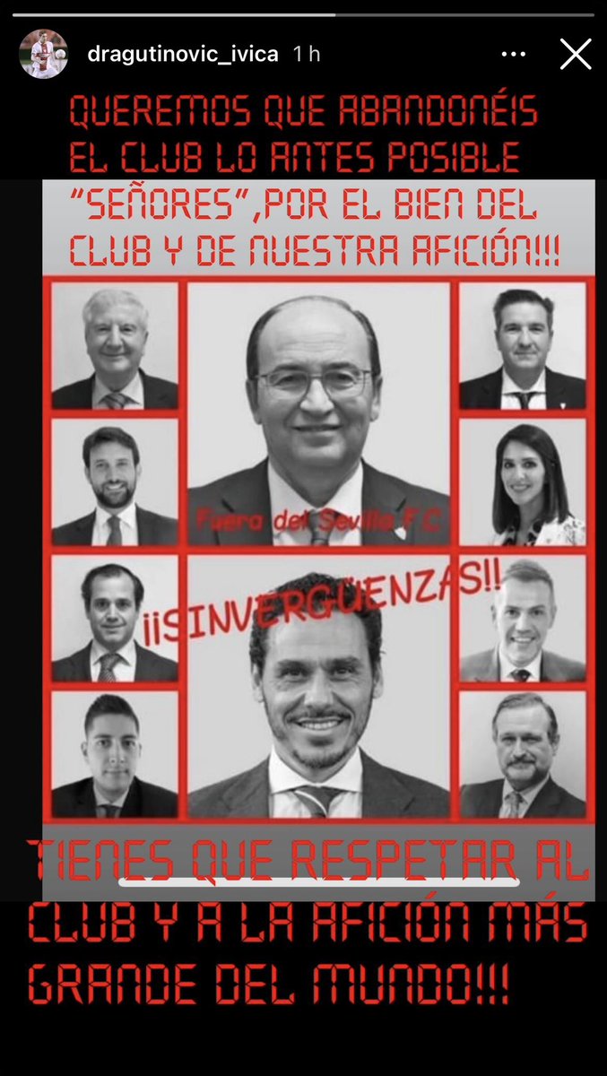 El ex futbolista del #SevillaFC Ivica Dragutinovic en <a href="/instagram/">Instagram</a>