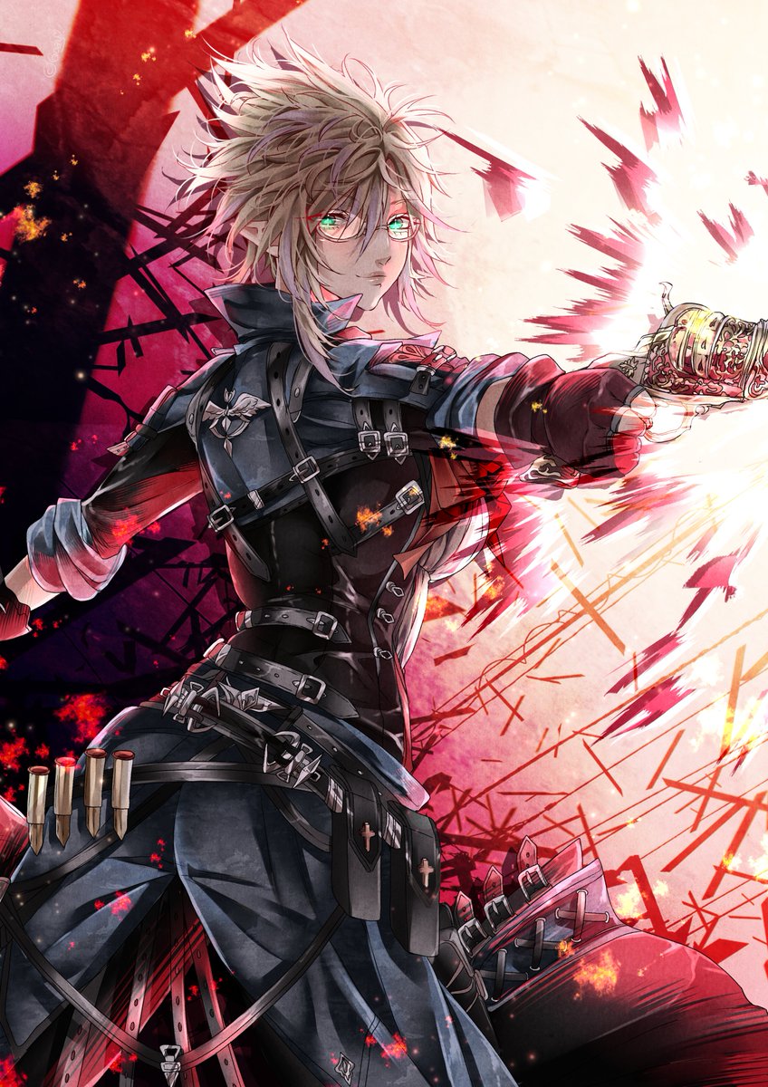 Hope you jumped with a positive BANG into the NEW YEAR ♥

[ #ffxivart | #ffxiv | #elezen | #commission | #art ]