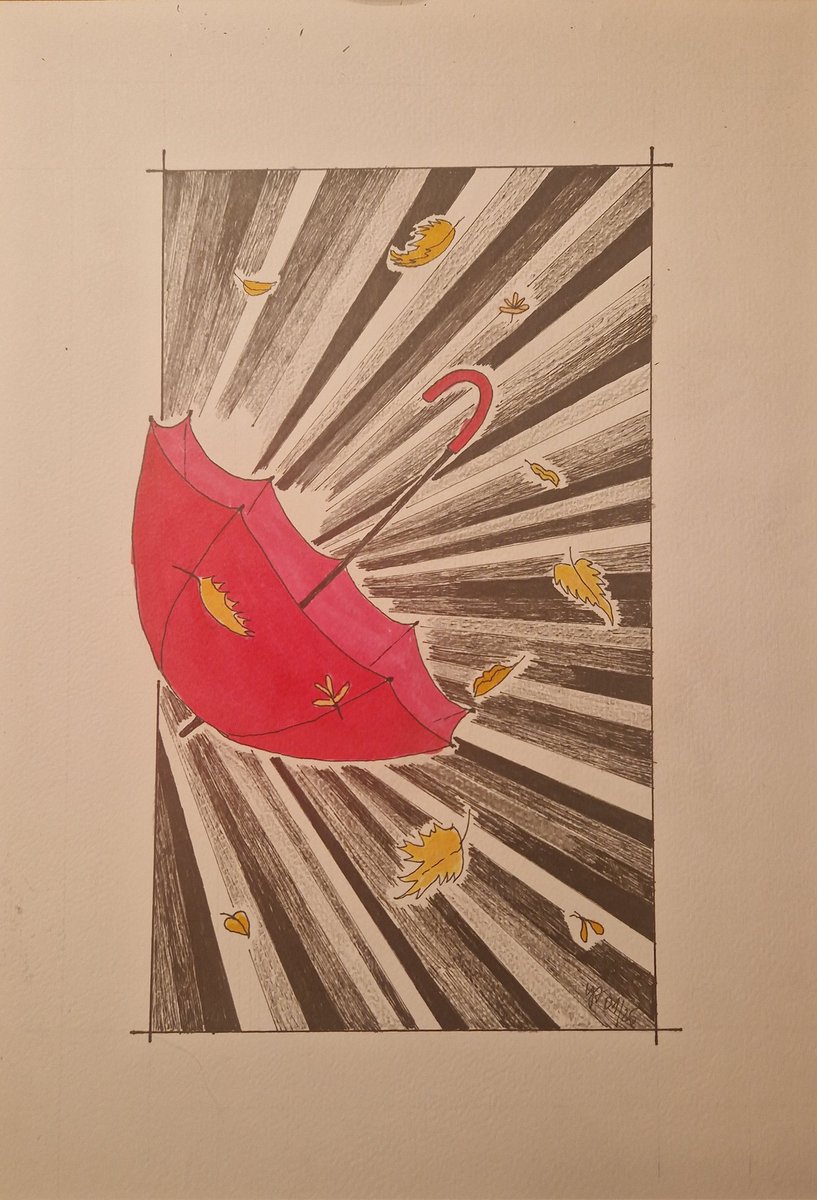 01/2025 #inkNtint 
Windig

#kleineKunstklasse #art #artchallenge <a href="/kunstklasse/">Kunstkladde</a> <a href="/InkNtint/">Ink'n'tint</a>