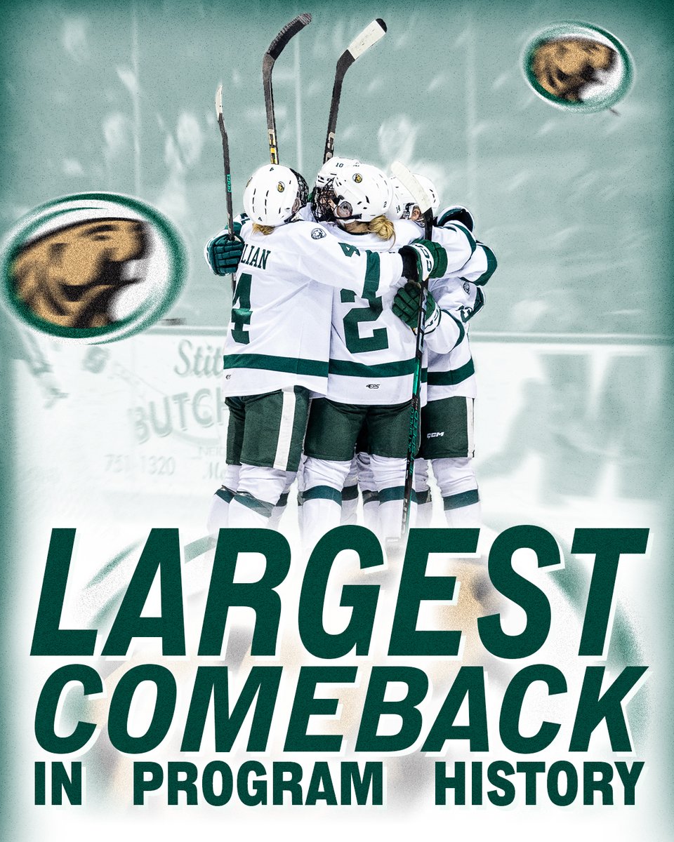 Beavers complete the largest comeback in program history this afternoon!

Beavers rally from 3-goal deficit to defeat Brown 5-4 at Ridder Arena!

#GoBeavers #BeaverTerritory