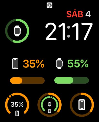Unplugged_App's tweet image. You asked, I listened:
more complications are coming soon! 🚀👀 Here’s a sneak peek, and trust me, there’s even more that’s not shown here!
Can’t wait for you to get these on your hands… or should I say, wrists! ⌚ 😜
#AppleWatch #SneakPeek #ComingSoon #BatteryLife #WatchOS…