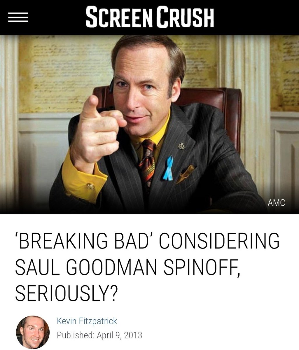 Saul Goodman ⚖ (@itssaulgoodman) on Twitter photo 