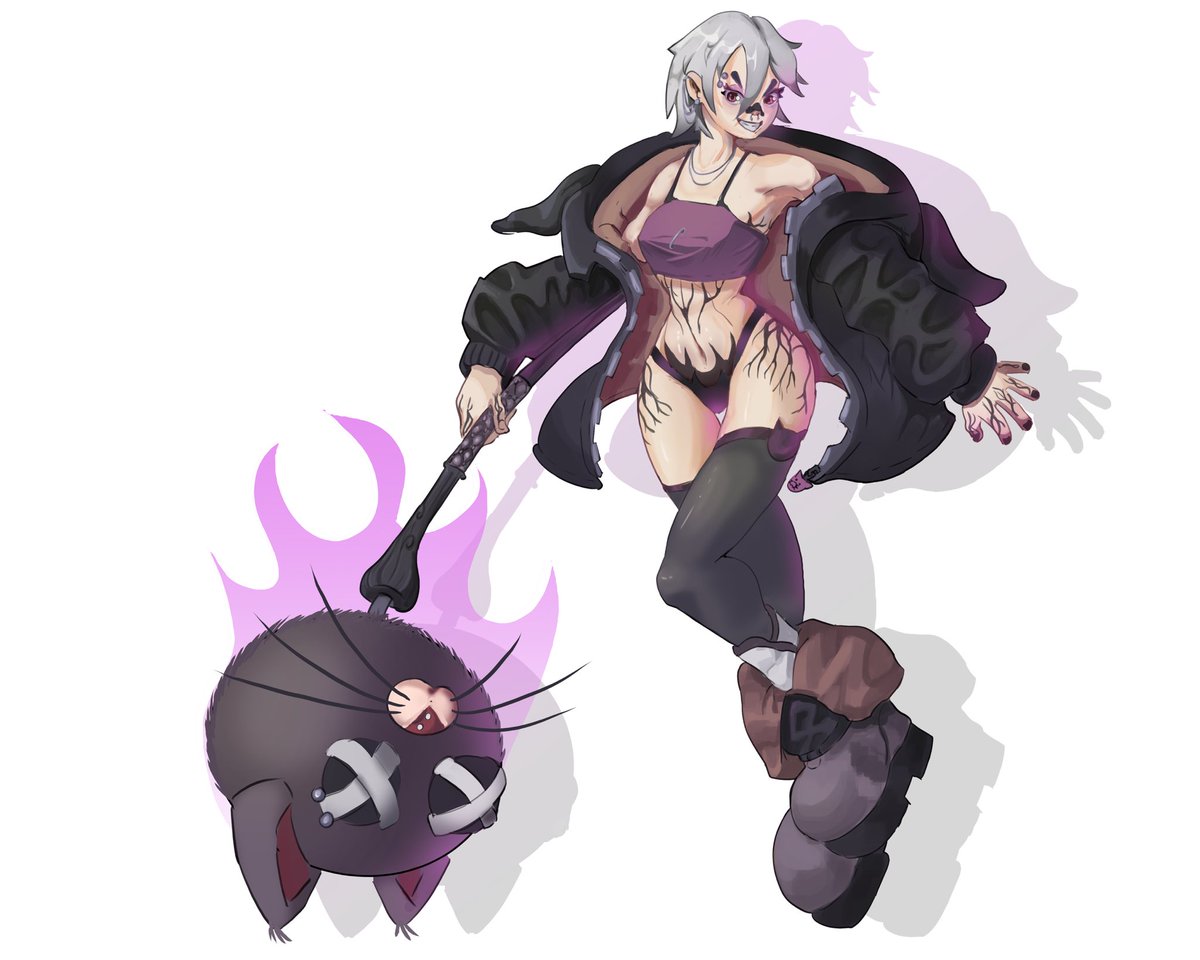 dcringerd's tweet photo. Cat Witch 🧙‍♀️🐈‍⬛
#characterdesign #conceptart #illustration https://t.co/wns3LiIopW