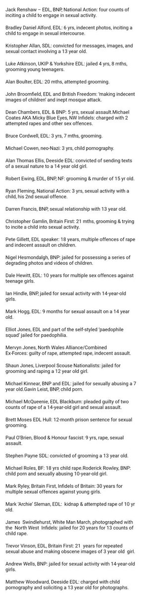 Tommy Robinson knew all these nonces and associated with them.