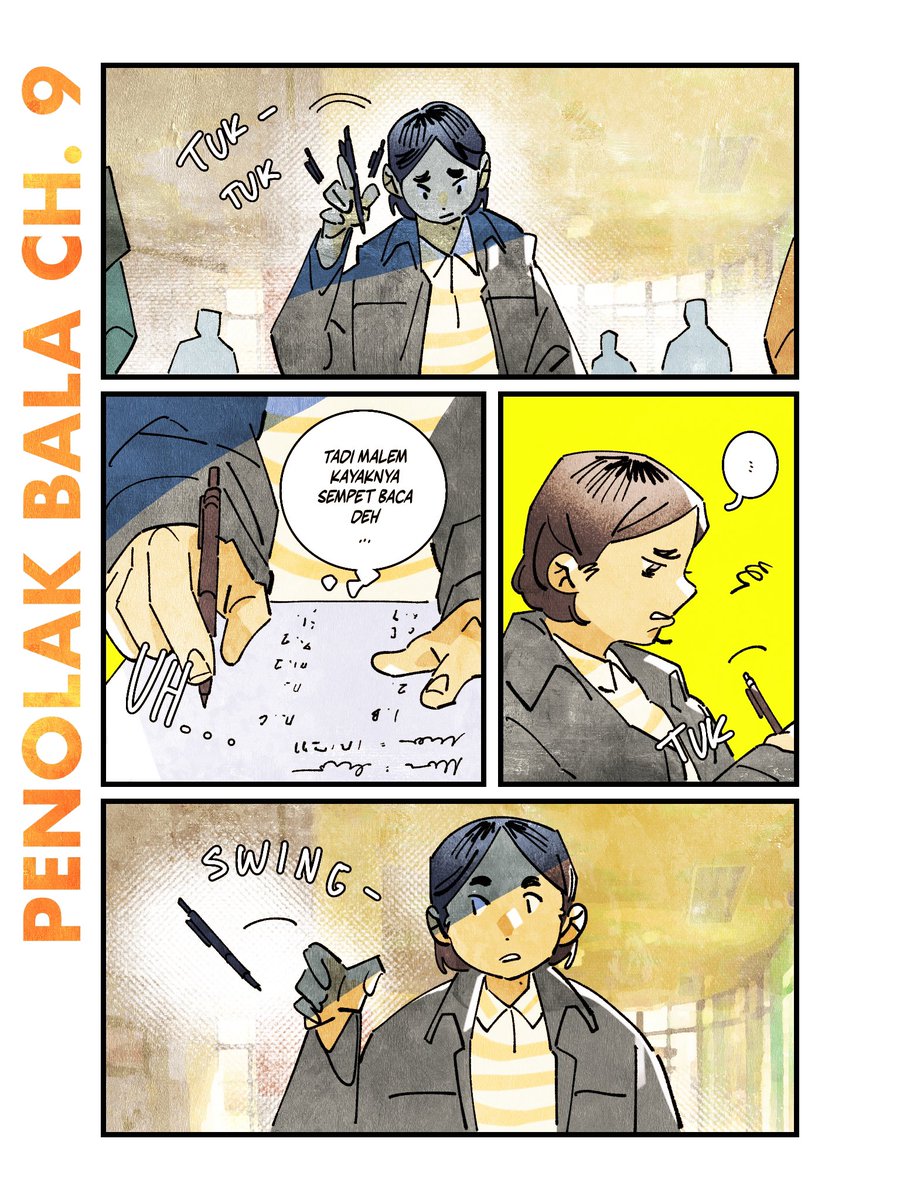 kartuuuno's tweet photo. Penolak Bala β Chapter 9 is Out π€
(1/3)
Dipersilahkan mendengarkan lagu untuk menambah pengalaman membaca komik yang lebih menyenangkan.
#indonesia #penolakbala #komik #comic #romance #agegap #koomik https://t.co/m7KF4Hxkcp