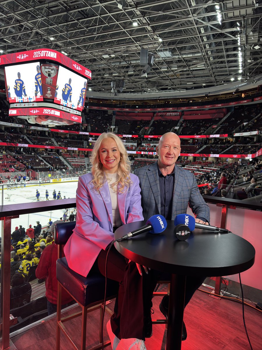 jkekalainen's tweet image. Fin-Swe semifinal starts soon @sportsonmaxfi