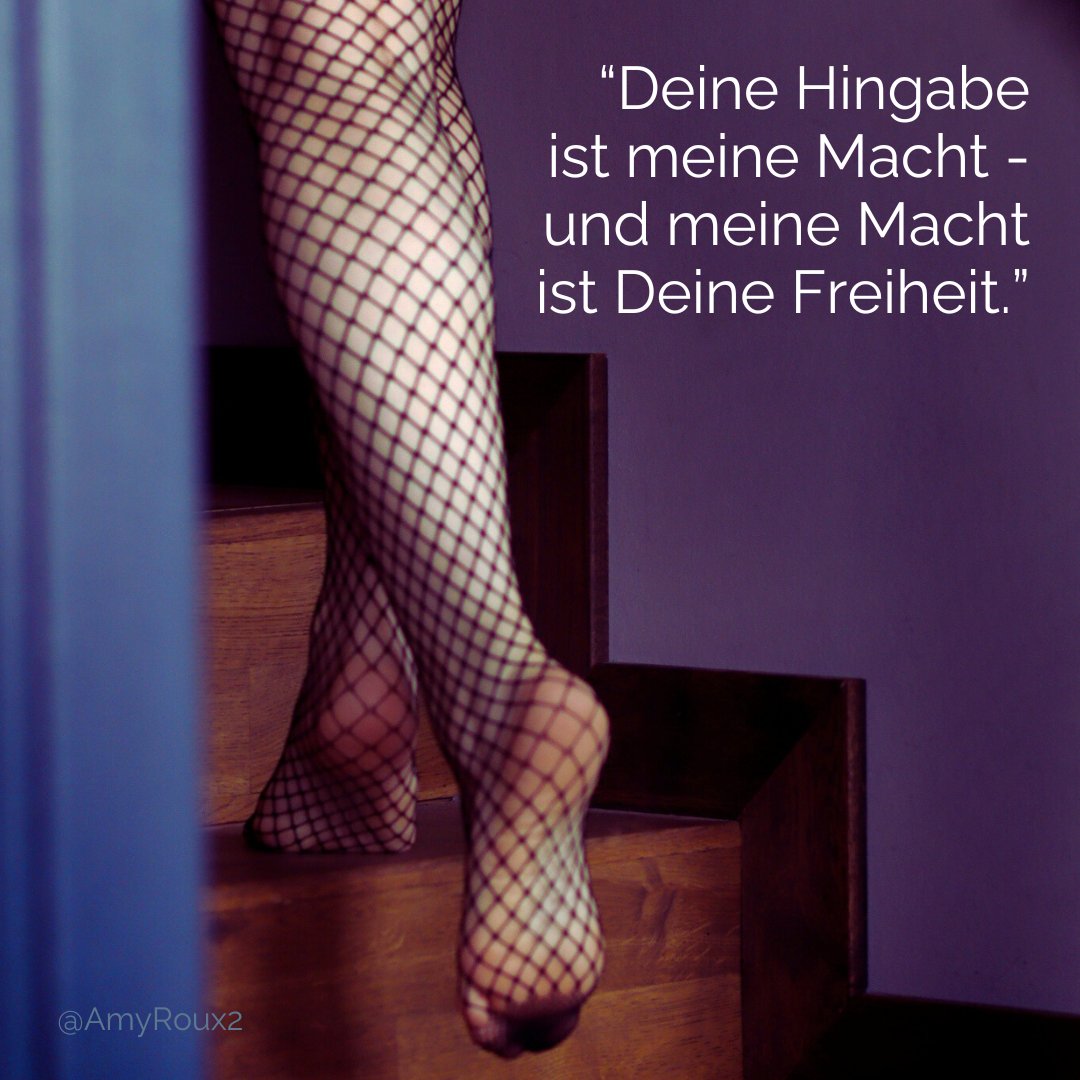 Ich liebe es, zu sehen, wenn Du verstehst, dass Du jetzt frei bist... Deine Augen strahlen, deine Mundwinkel zucken, ich sehe Deine Aura leuchten.. 

Komm heute zu mir, 11-15 Uhr, <a href="/DasDomizil/">Das Domizil der Gräfin</a> 

#erotik #fetisch #macht #freiheit #kontrolle #bdsm #dominanz #domina #bizarrlady