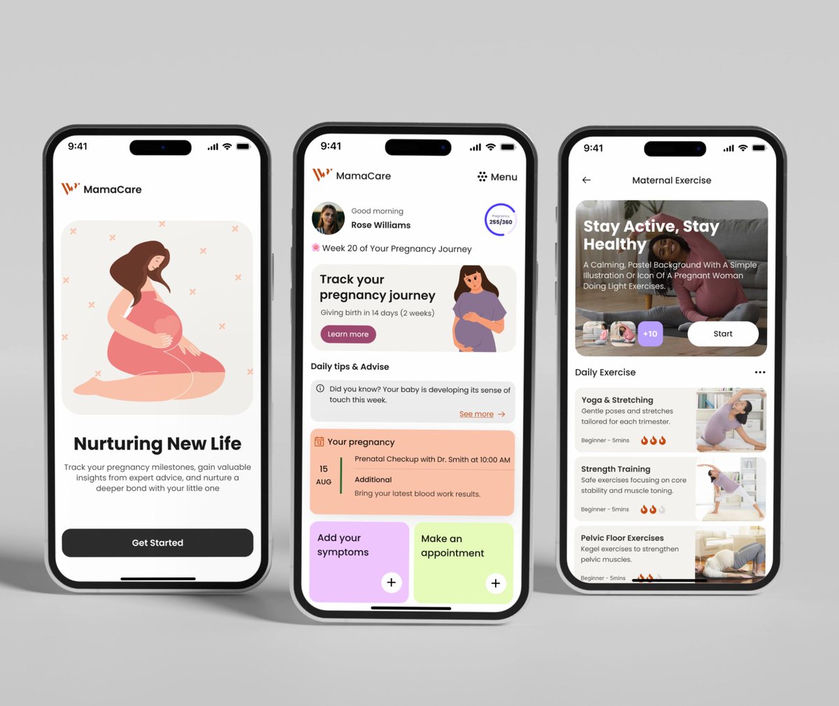 zak_uiux's tweet photo. ๐ MamaCare was designed to support you through every step of your pregnancy journey. With a focus on simplicity and warmth, the app helps you track milestones, access expert advice.
#healthtrackerapp #UIUXDesign #trackerapp #FreelanceDesigner #MobileAppDesign #pregnancyapp https://t.co/D2Ei9tjkSG