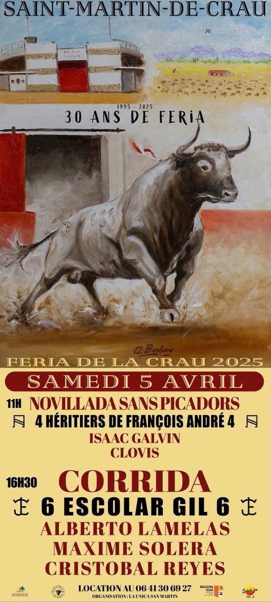 Nos vemos en Saint Martin de Crau 
05/04/2025 - José Escolar