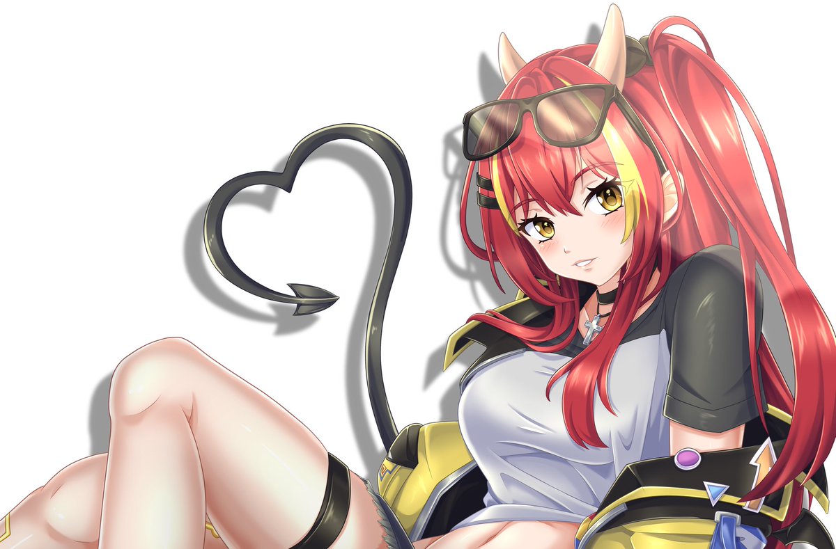 TairiVT's tweet photo. @HeyoTeo @BiiBiku Hiya, I’m the demon girl, Tairi, but you can just call me Riri, I also go by yours~! 🧡 https://t.co/6UWifHOymU
