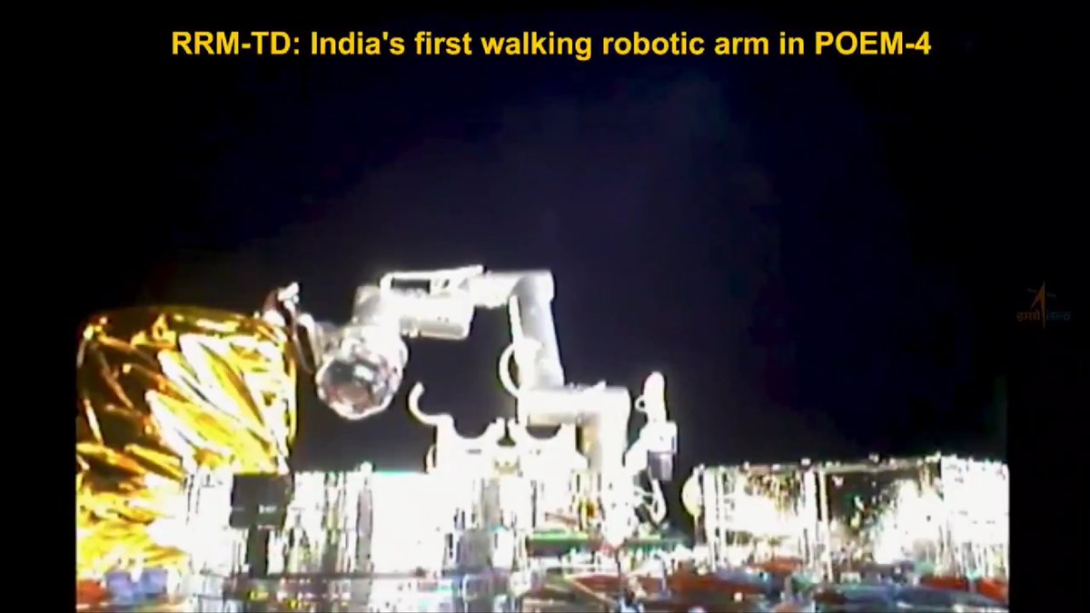 Txifliti's tweet image. #NewGlenn-aren jaurtiketa 8ra atzeratu da (UTC 06:00tan)

#Starship-aren jaurtiketa 10ean izango da UTC 22:00tan. Hegaldian, Starlink sateliteen 10 simulagailu askatuko ditu.

Indiak, bere lehen beso robotikoa probatu du espazioan, #POEM4 plataforman.

#Espazioa