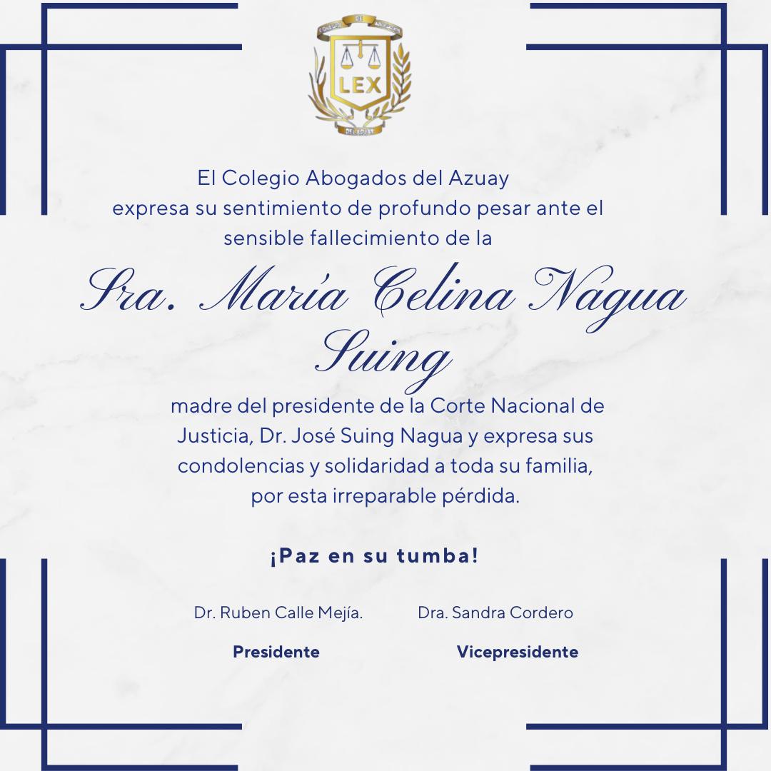 Colegio de Abogados del Azuay⚖️ tweet media