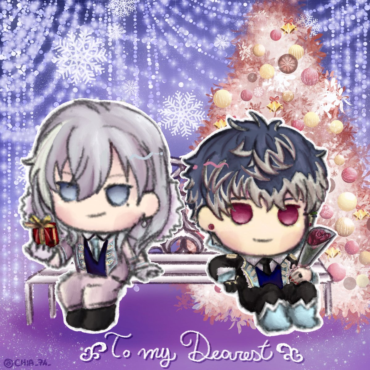 Chia_74_'s tweet photo. To my Dearest✨🩷💚

#IDOLiSH7 #ainana #Revale #Momo #Yuki #OrikasaYukito #SunoharaMomose #yukimomo #tomydearest #xmas #newyear #holidays #折笠千斗 #春原百瀬 #百 #千 #ユキモモ #ユキ #モモ #i7 #i7_FA #アイナナ #アイドリッシュセブン #アイドル #アニメ #愛 #雪 #ID7 #love #music #snow https://t.co/kOuL1D2KOq