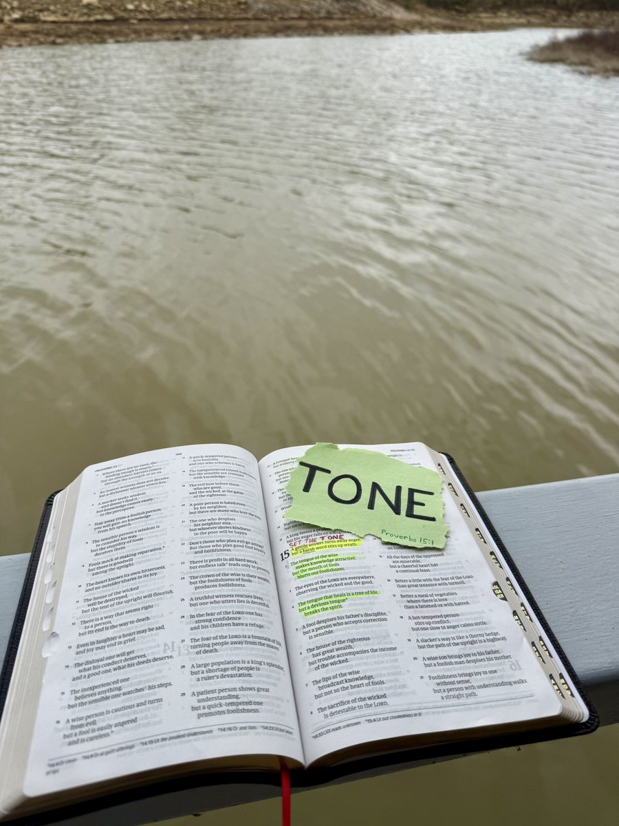 CorbinYoungFCA's tweet photo. After prayerfully seeking God’s direction for my growth, I’m excited about the challenge He’s leading me to focus on this year.
My #OneWord for 2025 is TONE.
“A gentle answer turns away anger, but a harsh word stirs up wrath.” Proverbs 15:1
@getoneword #tonesetter #roomchanger https://t.co/pWCIOZ4rH1