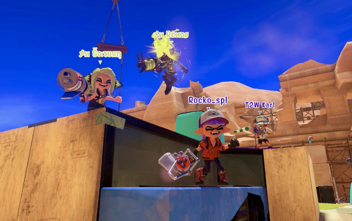 Hicimos top 5 en diamante bracket en la LSL
<a href="/Karl_ncf/">Karl-No Splashcaster :(</a> <a href="/Saturn_splat/">Sαтυяη«</a> <a href="/splatRenzo/">Akaza</a>