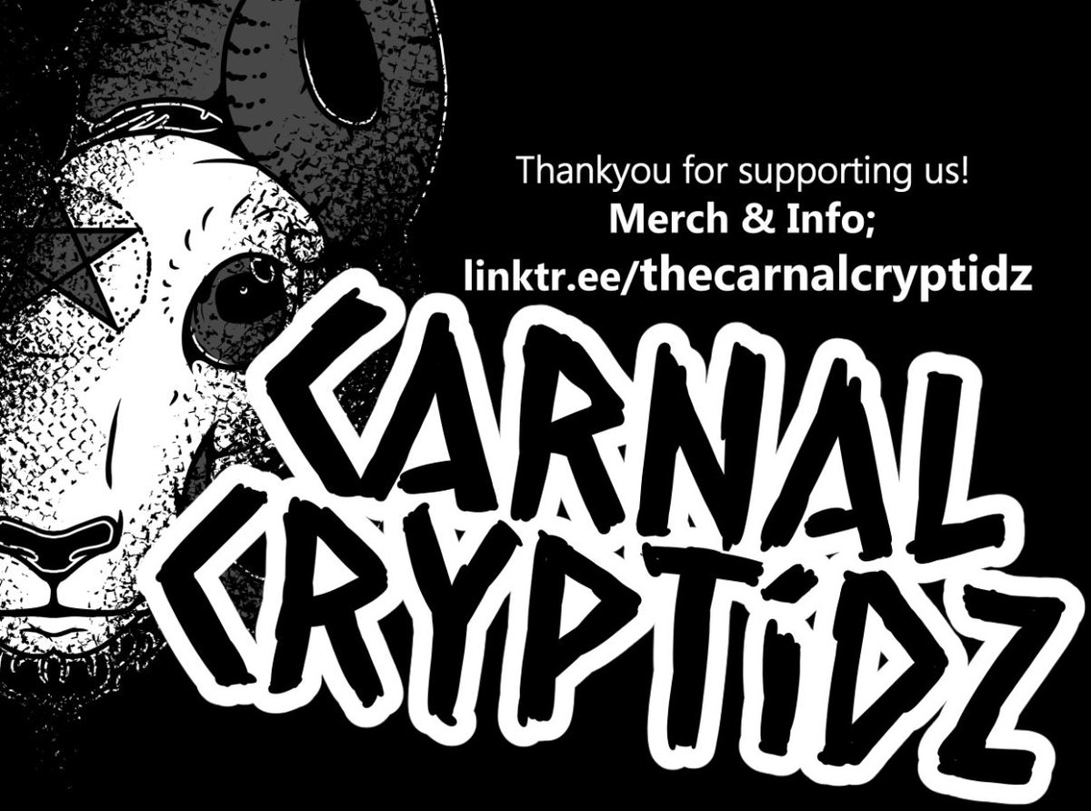 we know its not much of a discount at 10% off, but its a discount we'll have running for today and tomorrow for our early supporters! thankyou my little creatures! carnal-cryptidz.printify.me/products