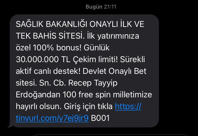 Bu mesajı ben mi garipsedim sadece ..? 
<a href="/saglikbakanligi/">T.C. Sağlık Bakanlığı</a>