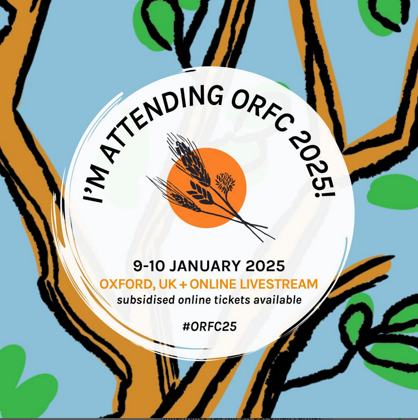 Manchán Magan (@manchanmagan) on Twitter photo At <a href="/ORFC/">ORFC</a> OxfordRealFarmingConf I'll give a short version of my Rewilding the Mind lecture, & join a panel on Rituals of the Land with Rachel Fleming, <a href="/angharadwynne/">Angharad Wynne</a>, & Eddie Rixon of Lopemede Farm.
Also a book signing with Richard Fortey, <a href="/FrancoNatoora/">Franco Fubini</a> <a href="/RupertSheldrake/">Rupert Sheldrake</a>
#OFC25 At <a href="/ORFC/">ORFC</a> OxfordRealFarmingConf I'll give a short version of my Rewilding the Mind lecture, & join a panel on Rituals of the Land with Rachel Fleming, <a href="/angharadwynne/">Angharad Wynne</a>, & Eddie Rixon of Lopemede Farm.
Also a book signing with Richard Fortey, <a href="/FrancoNatoora/">Franco Fubini</a> <a href="/RupertSheldrake/">Rupert Sheldrake</a>
#OFC25