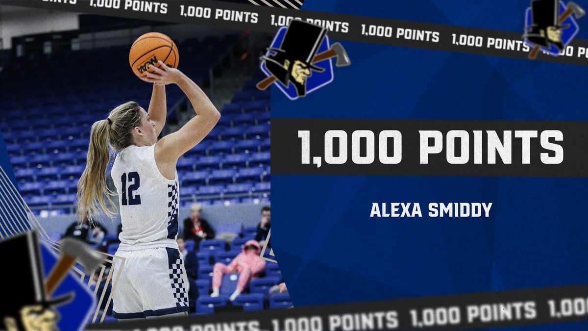 LMU Railsplitters (@lmurailsplitter) on Twitter photo With her 23 points against Lenoir-Rhyne, Alexa Smiddy has hit 1,000 career points! Congratulations Alexa! <a href="/LMUWBasketball/">Lincoln Memorial WBB</a>
#GoSplitters
#SharpenYourAxe With her 23 points against Lenoir-Rhyne, Alexa Smiddy has hit 1,000 career points! Congratulations Alexa! <a href="/LMUWBasketball/">Lincoln Memorial WBB</a>
#GoSplitters
#SharpenYourAxe