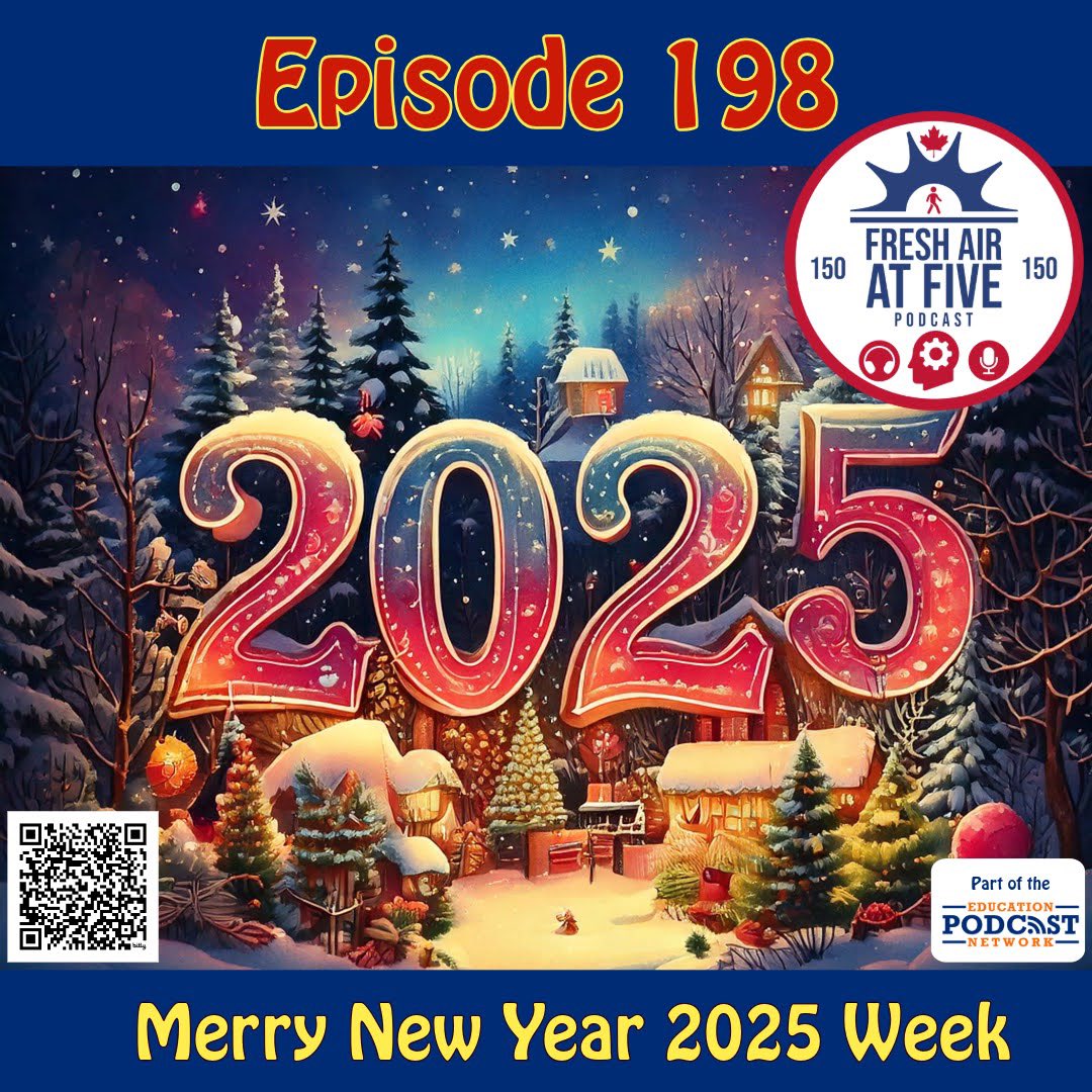 💨🕔FreshAirAtFive (@freshairatfive) on Twitter photo “Merry New Year 2025 Weeks” just happened and I’m reporting. Check out this short episode and get inspired by what I listened to. Thanks for being here. Tell your friends to listen.
Happy New Year!
<a href="/BryonCar/">Bryon Carpenter 🇨🇦 on Bluesky</a>
bit.ly/E198FreshAirAt… “Merry New Year 2025 Weeks” just happened and I’m reporting. Check out this short episode and get inspired by what I listened to. Thanks for being here. Tell your friends to listen.
Happy New Year!
<a href="/BryonCar/">Bryon Carpenter 🇨🇦 on Bluesky</a>
bit.ly/E198FreshAirAt…