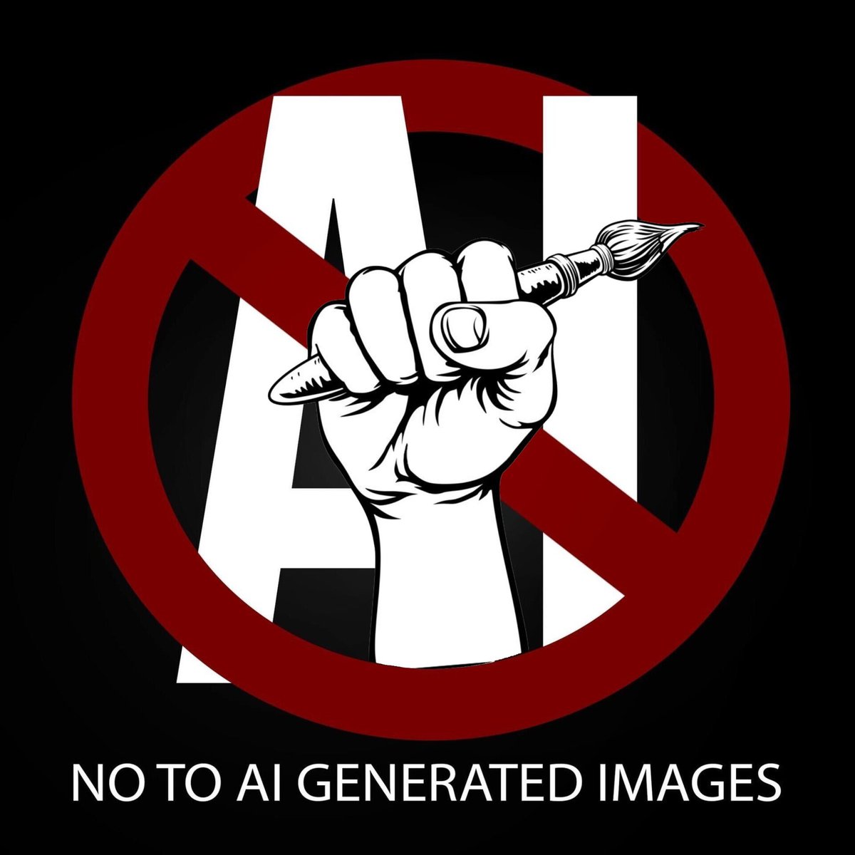 LutraOttersan's tweet photo. #notoaigeneratedimages #humanart #noai #artmoots   As an art student, I fear for our future. It's hard to keep going knowing I won't be able to make a living doing the ONE thing I love. https://t.co/Kbmd1lRllL