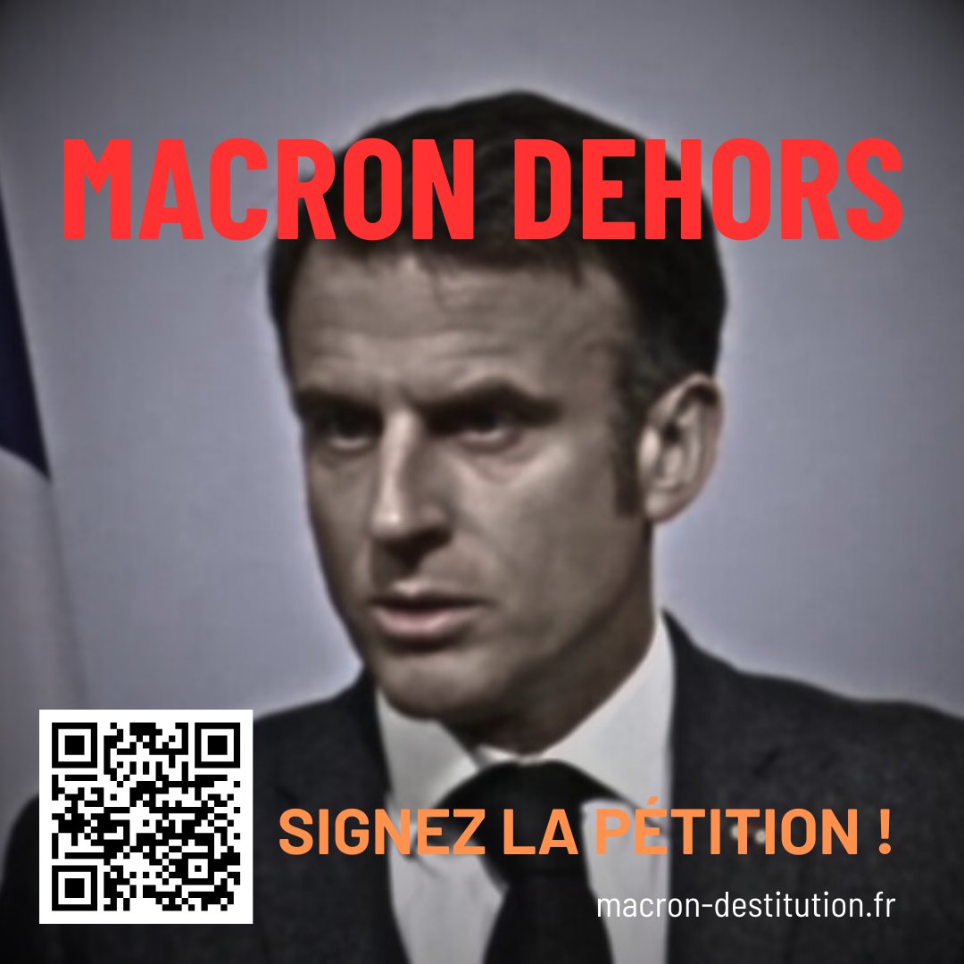 Aypol_'s tweet photo. J'ai fait un visuel contre le fou de l'Elysée hésitez pas à partager ! #MacronDemission https://t.co/NEXvKvKY5J