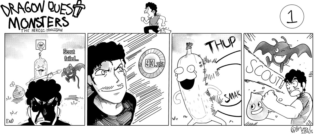 making little short Dragon Quest monsters comics as I play the games

#ドラクエ