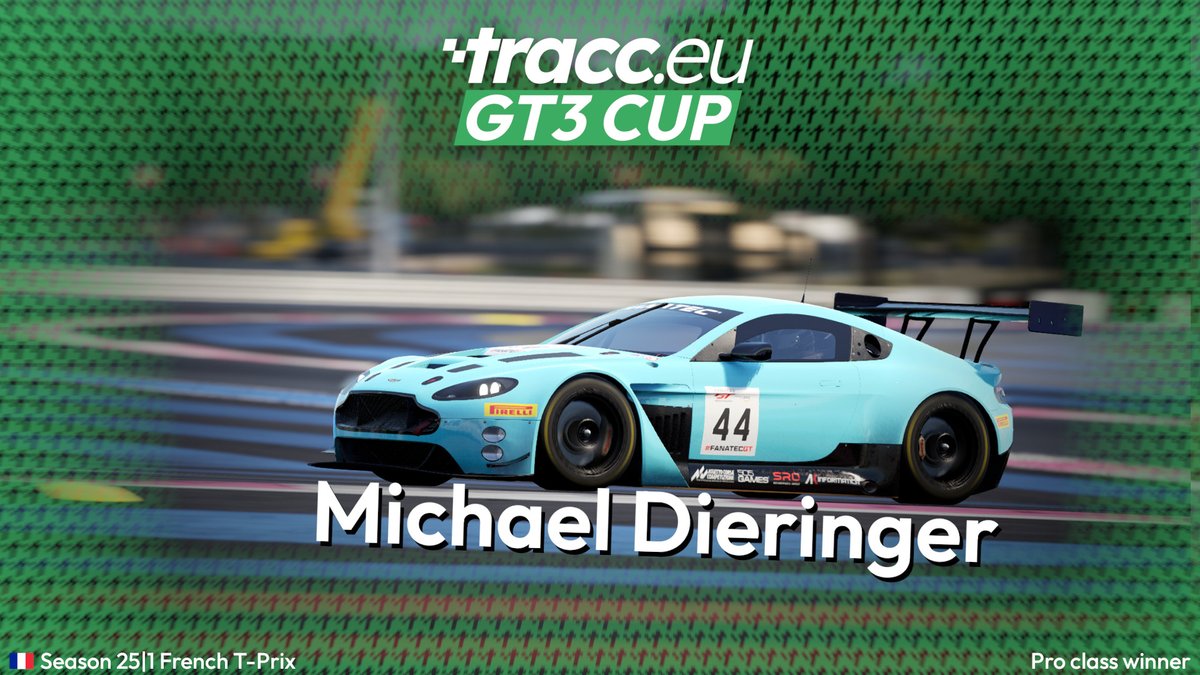 The first round of #traccGT3 25|1 saw 2 brand new race winners in old machinery after chaotic race with changeable weather!
Very impressive job by Michael Dieringer, who won in the <a href="/AMR_Official/">Aston Martin Racing</a> V12 Vantage overall, while <a href="/terdthetoad/">Outrun1986</a> took the AM victory in the <a href="/BMWMotorsport/">BMW M Motorsport</a> M6!