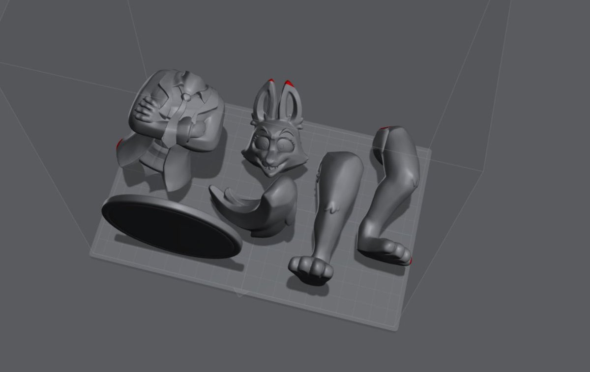 Going to be putting together a new print today. Can you guess who it is?