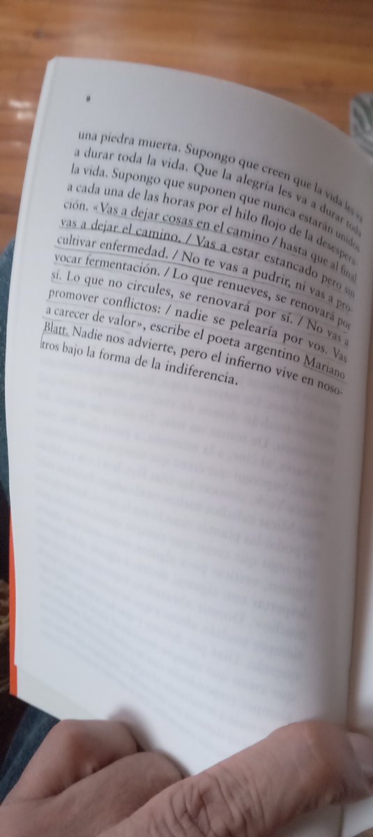 fguerreroobando's tweet photo. Supongo que creen que la vida les va a durar toda la vida...

Es el remate del texto SUPONGO, que forma parte del libro TEORÍA DE LA GRAVEDAD, de @leilaguerriero2 https://t.co/a0w8Bbcz3B