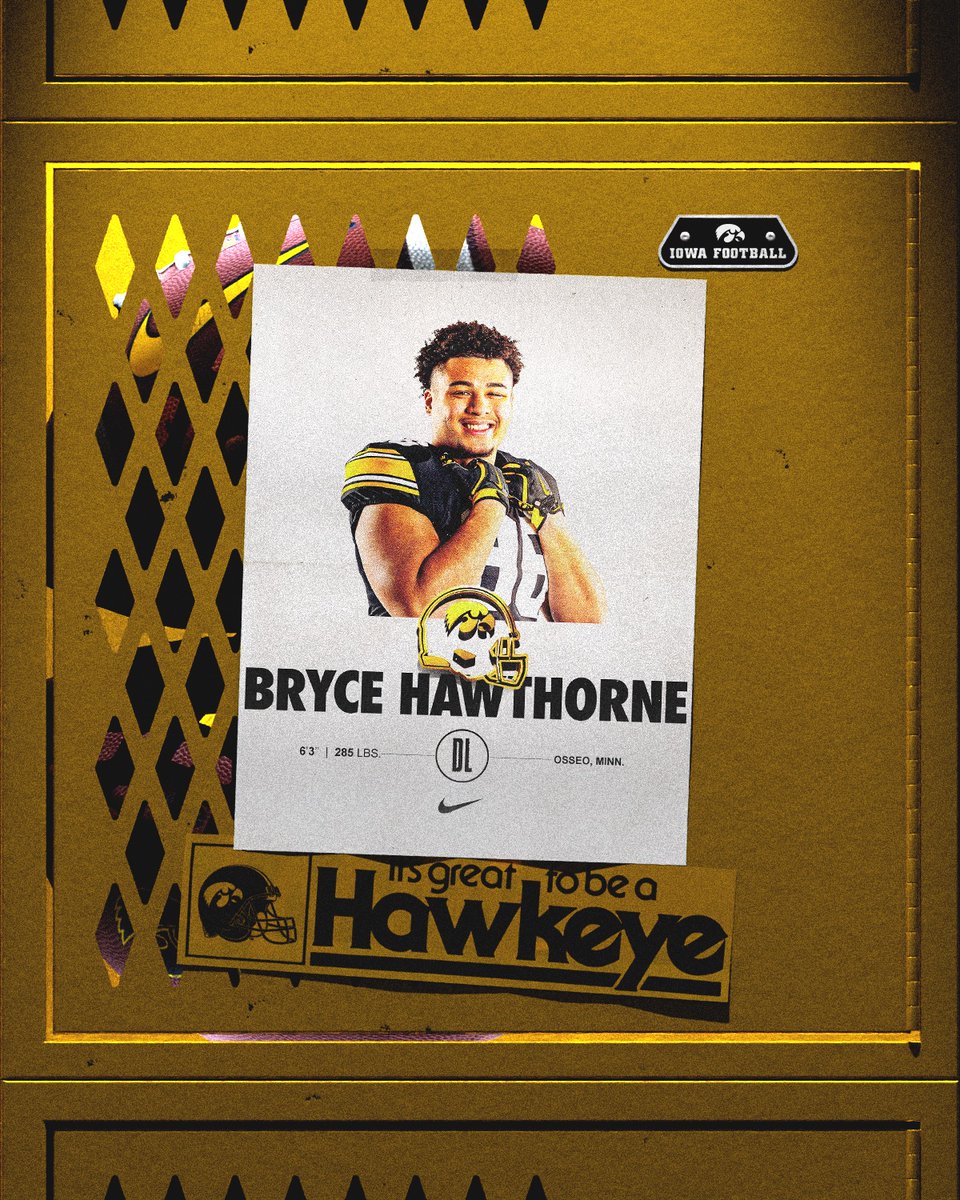 Adding to the trenches‼️

Welcome home, <a href="/hawthorne_bryce/">Bryce hawthorne</a> 

#Hawkeyes