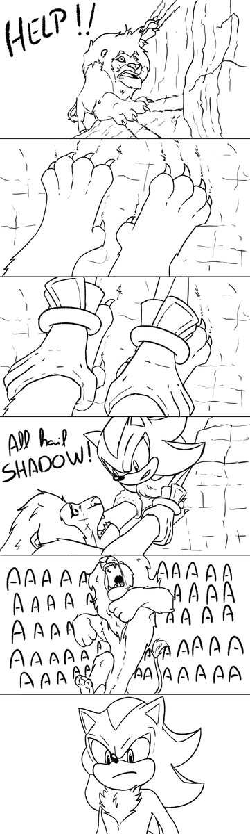 nanimations6's tweet photo. So is Disney still gaslighting themselves by saying "Mufasa" is the number 1 movie in the world or have they kneeled down before the true king Shadow?

#Sonic3 #ShadowTheHedgehog https://t.co/dRgLzORgac