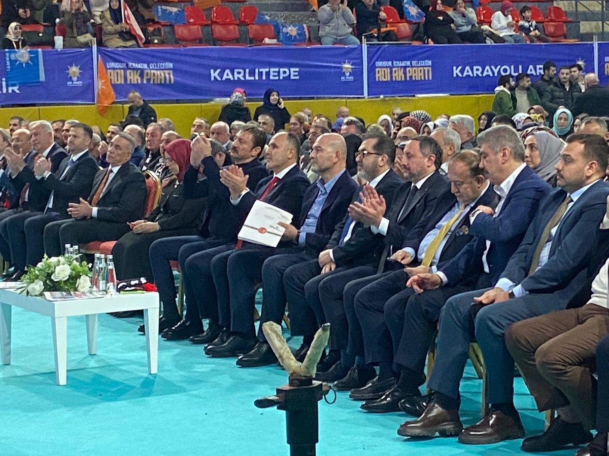 Ak partimiz'in Gaziosmanpaşa kongresinde tekrardan ilçe başkanı seçilen  abimiz,dostumuz Fatih Aydemir  ve yönetimine başarılar diliyorum.
<a href="/abdullahozdemir/">Abdullah Özdemir</a>
<a href="/FatihAydemirGOP/">Fatih Aydemir 🇹🇷</a>