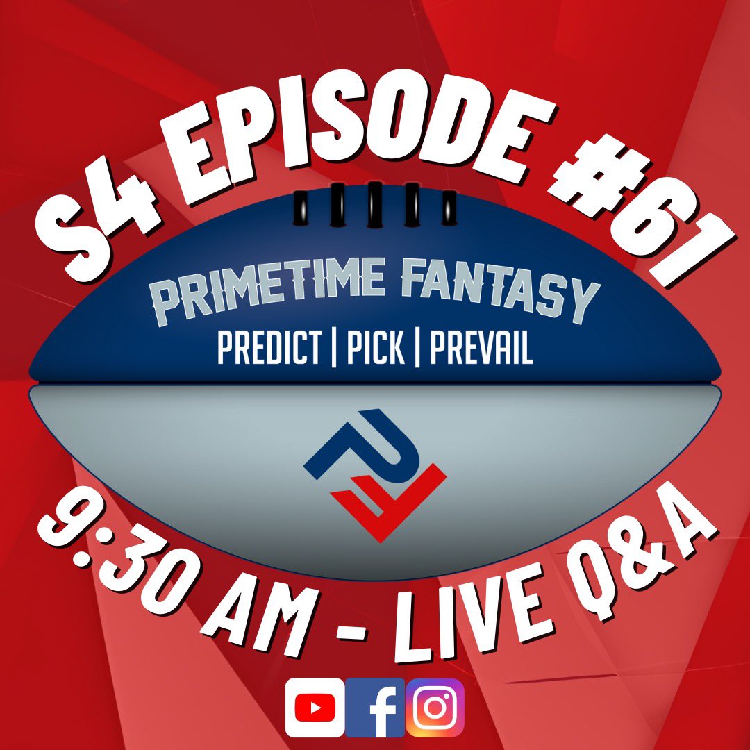PrimeTime Fantasy Football Podcast tweet media