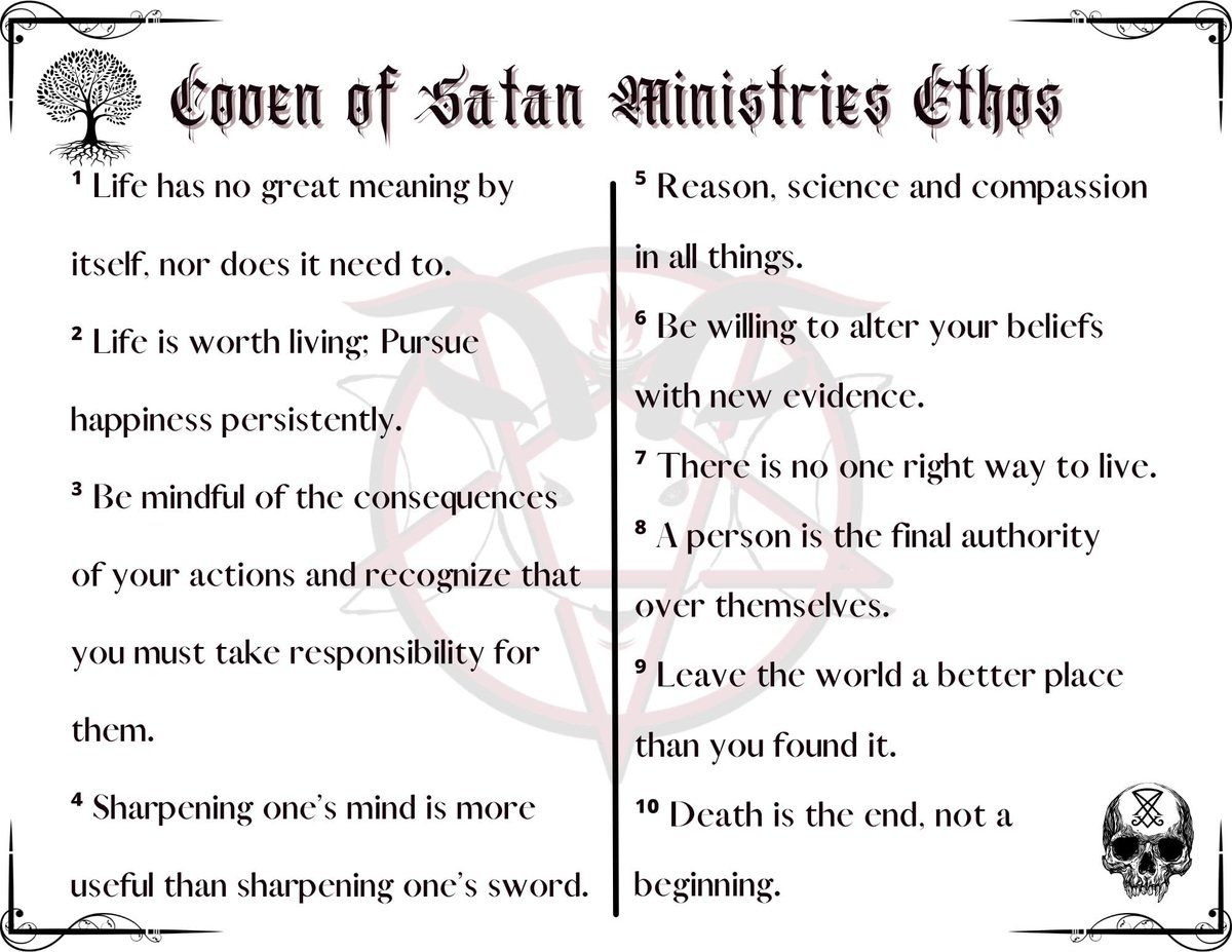 Coven of Satan Ministries tweet media