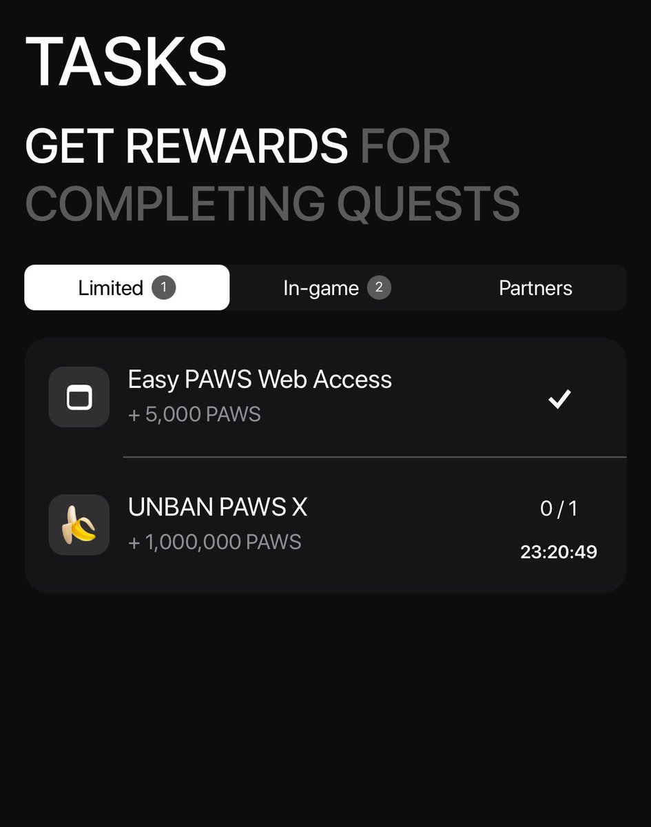 zp_ttx's tweet photo. New PAWS 🐾 Task! Free PAWS 🐾 now 
cmon fam lets rally for PAWS
#UNBANPAWSX

@X https://t.co/9IQstztFJb