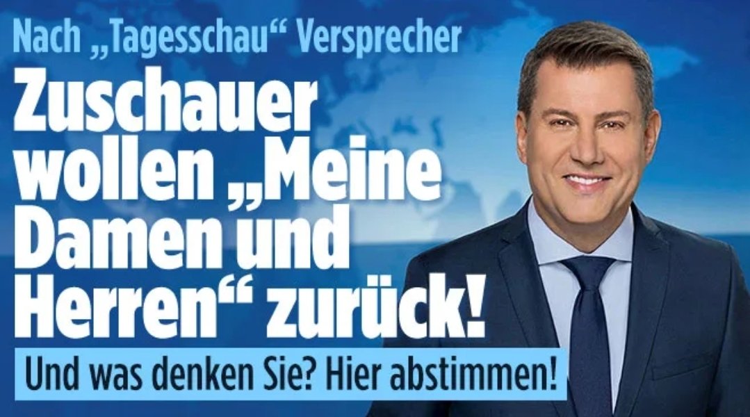 CLeiserfluss's tweet photo. Also, wenn ich schon einen Wunsch zu diesen Thema frei hätte, dann soll das Format der #Tagesschau komplett weg. 𝗪𝗶𝗲 𝘀𝗶𝗲𝗵𝘁 𝗲𝘀 𝗯𝗲𝗶 𝗘𝘂𝗰𝗵 𝗮𝘂𝘀? https://t.co/VeAswa3zjx