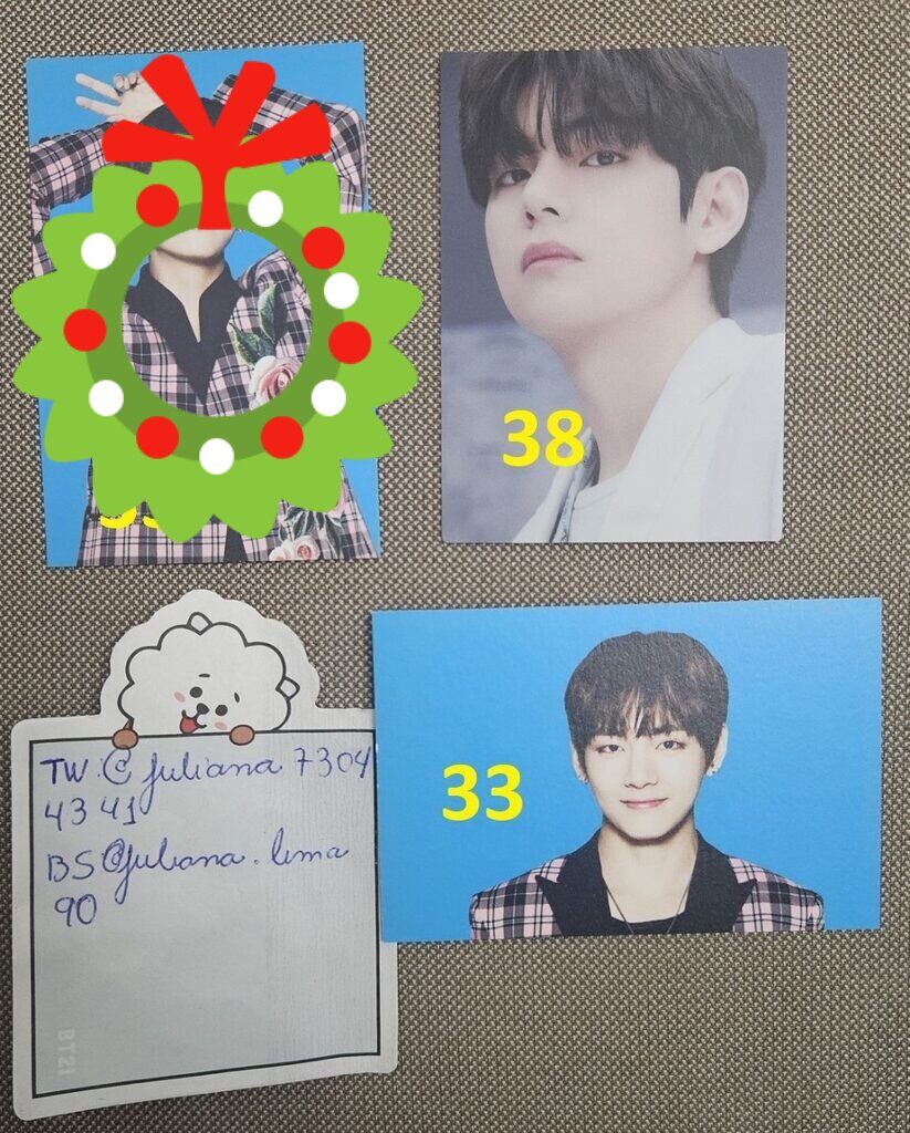 Venda BTS V Oficial - Pronta entrega  
Valores sem frete (R$12 via modico, com seguro)   
Duvida, fotos e video via DM 
Venda somente via DM ou Shoppe            
shopee.com.br/juliana_esposi…