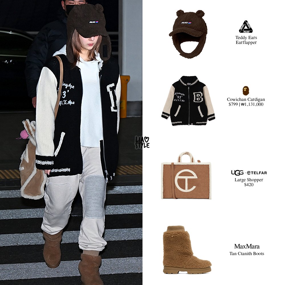 241227「 ICN Airport 」🐻🛫
ー
#LIA #리아 #ITZY #있지 #리아_스타일
#PALACE #ABATHINGAPE® #BAPE
#UGG <a href="/UGG/">UGG</a> #TELFAR #UGGxTELFAR
#MaxMara <a href="/ITZYofficial/">ITZY</a>