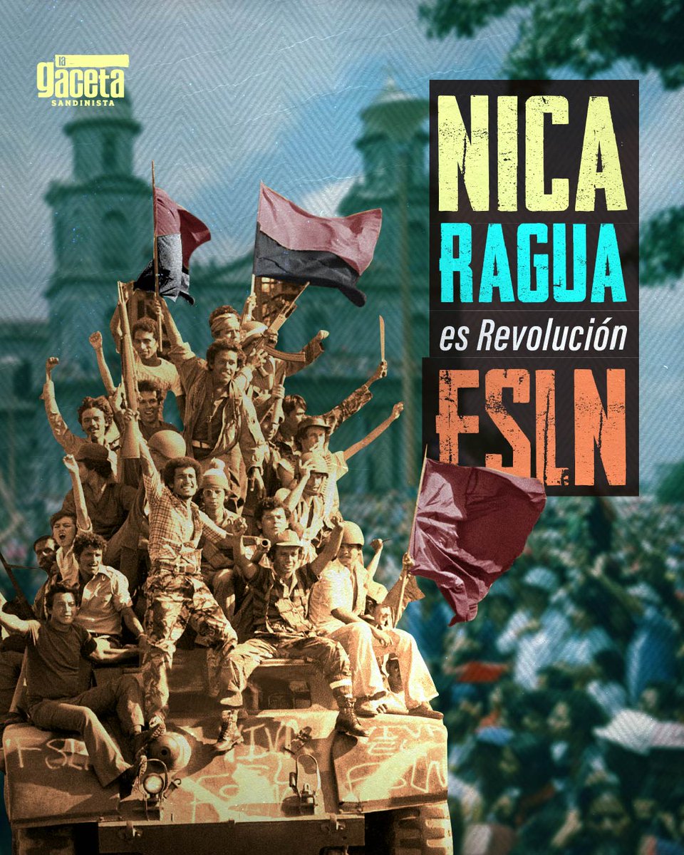 🇳🇮🔴⚫ Nuestra Revolución Popular Sandinista, continúa siendo un símbolo de lucha por la justicia social,  que evoca la solidaridad y el compromiso con los nicaragüenses.