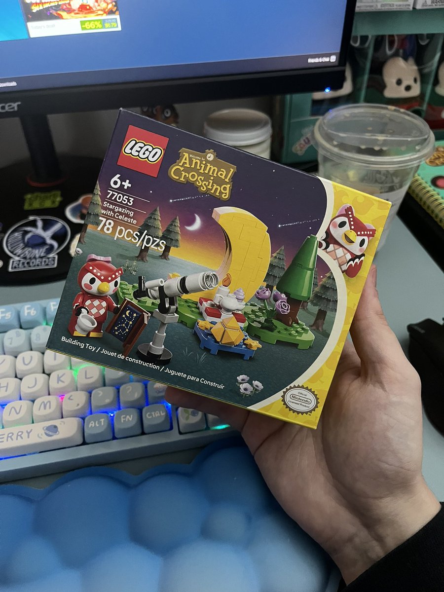 evanisok's tweet photo. Went to the lego store for her can’t wait to build 😭 fav ac character https://t.co/0EY0Qiu5x8