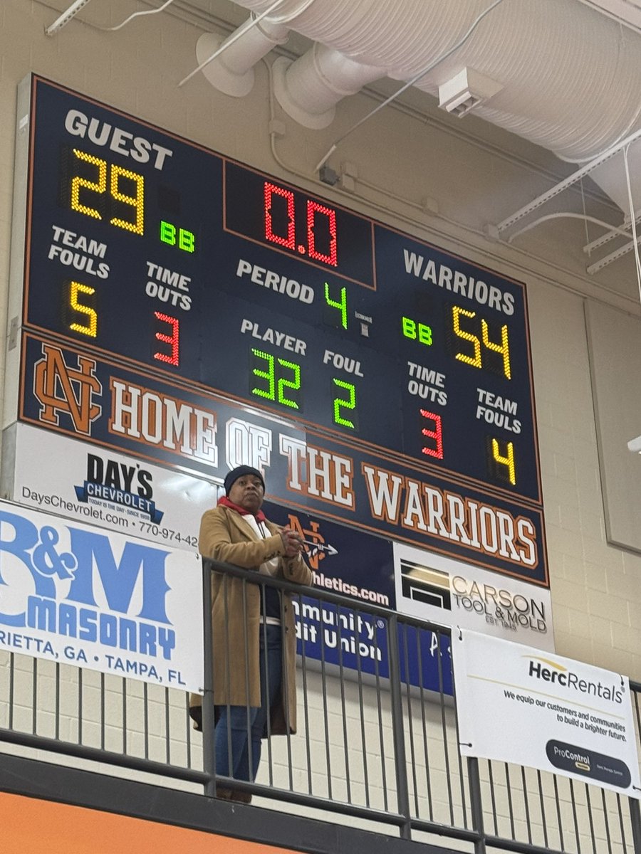Great 54-29 win over Kennesaw Mountain. 
<a href="/Hananiah_bell/">Hananiah</a> led with 21 pts
<a href="/JTayhoops44/">JaiTayhoops</a> added 14
<a href="/LondonReyes76/">London</a> added 11
Warrior Nation is back in action Tuesday at Walton. Tipoff is 6pm.