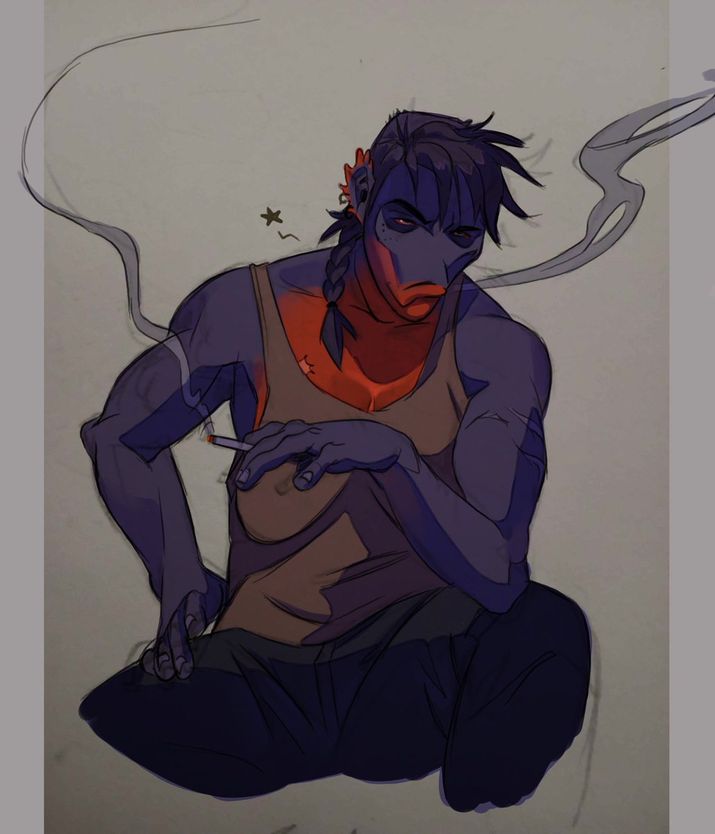TIKKI_WIKKIOG's tweet photo. out for a smoke https://t.co/wOWaFgWDrC